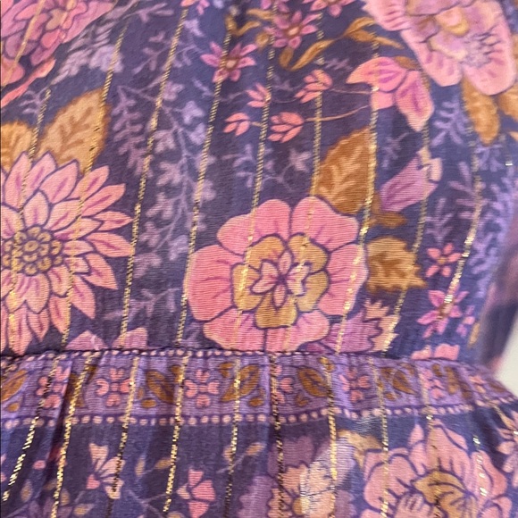 💜✨ Spell & The Gypsy Collective Floral Purple Dress– Size Small ✨💜 - Picture 9 of 11